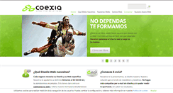Desktop Screenshot of coexia.com