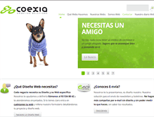 Tablet Screenshot of coexia.com